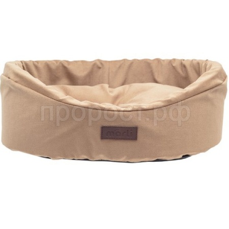 Лежанка Релакс 42х36х14см коричневая/92000104/Каскад