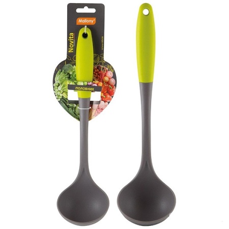 Половник Novita из нейлона с цветной ручкой из TPR 