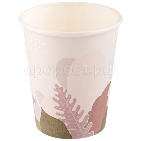 Стакан 210мл Nature (6шт) бумажный 109337 /492шт/ Волшебная страна