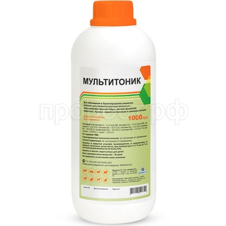 П Мультитоник 1л/24шт/Асконт+