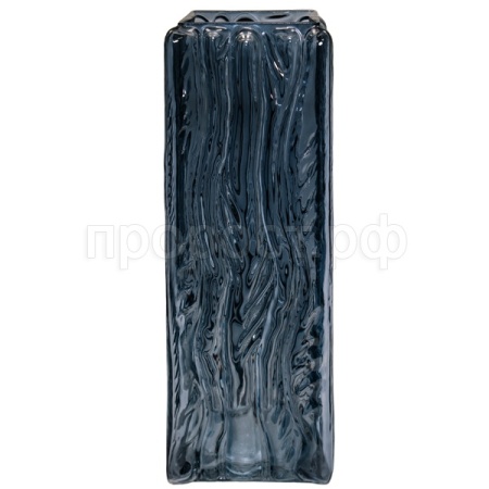 Ваза Квадрат Кора h30 12*12см дым серый 200/300-108/072979