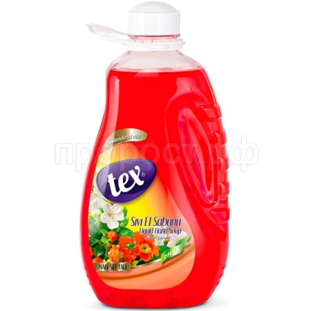 Мыло жидкое TEX 2л гранат и персик /9шт/