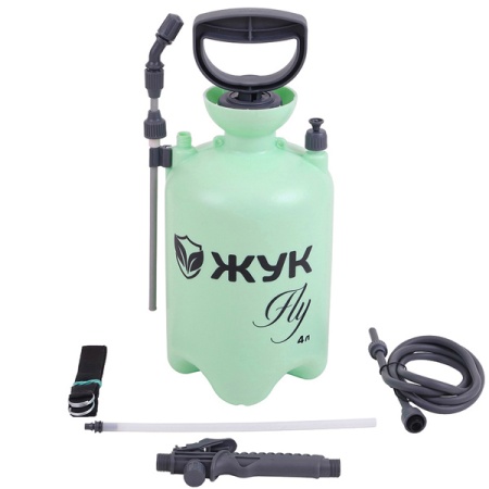 Опрыскиватель 4л помп. Жук Fly ОП-320 мятный 9934-00 /6шт/Цикл